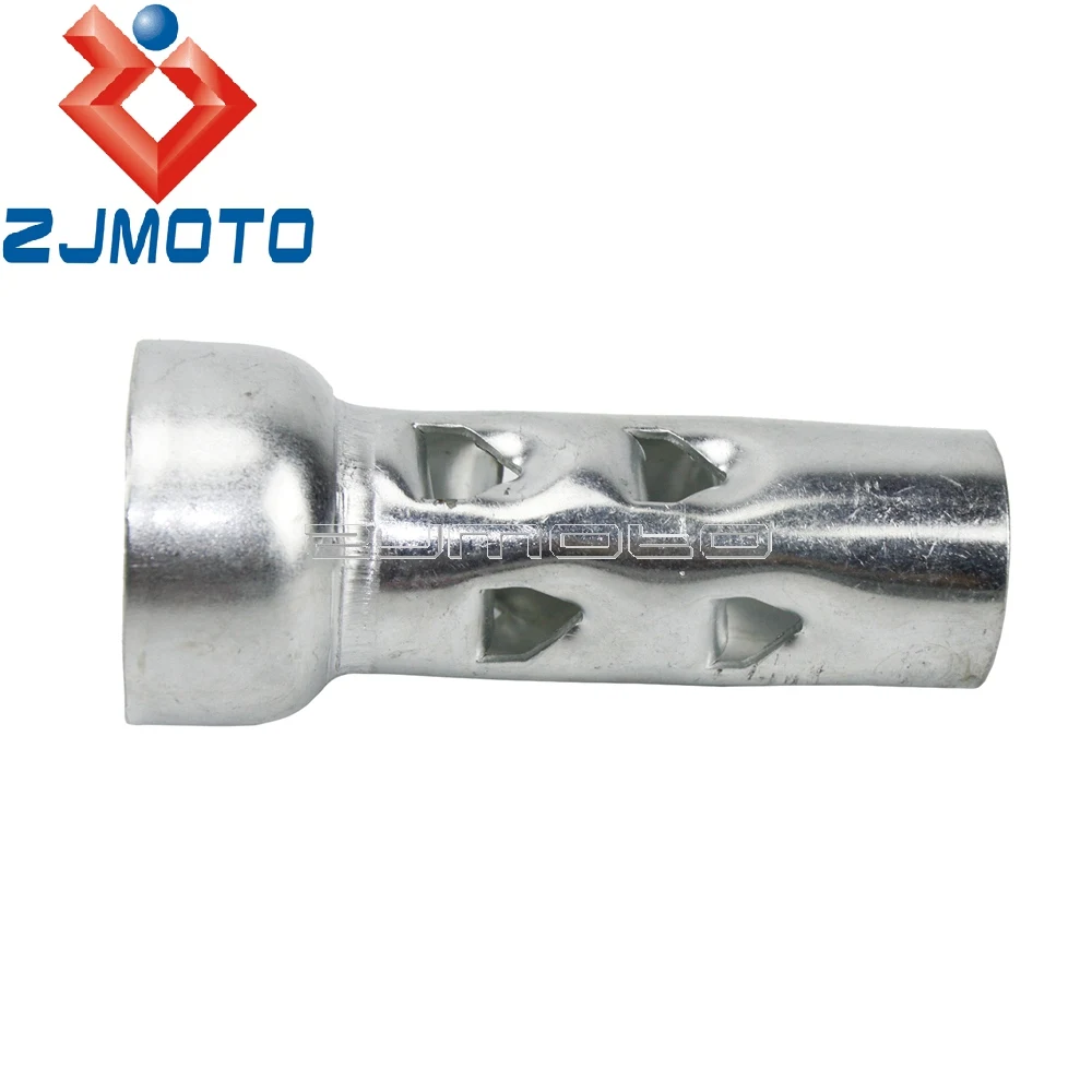 Универсальный выхлопной глушитель для мотоцикла длиной 2 дюйма и 4 перегородка