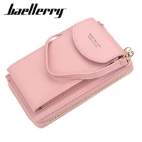 baellerry women handbags famous brand pu leather crossbody bags phone purse card holders large capacity shoulder bag flap wallet
