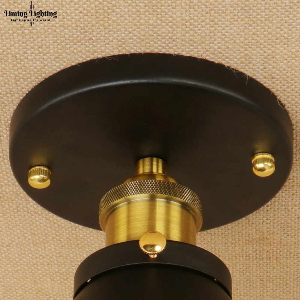 Лофт винтажные потолочные светильники Lamparas De Techo Lustre Luminaria Abajur комнатная потолочная лампа освещение Промышленное освещение для гостиной
