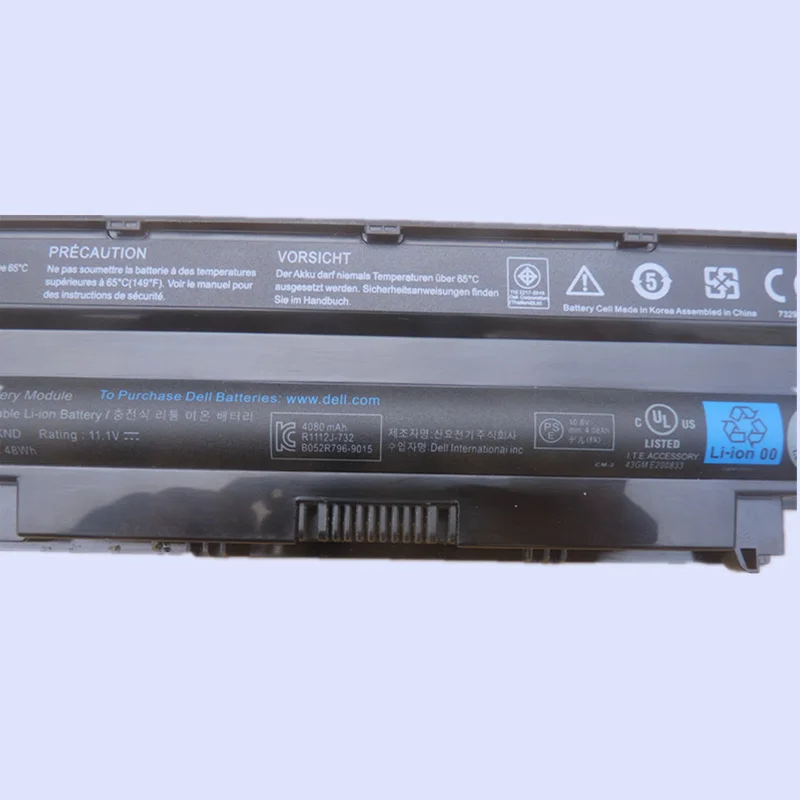 

New Original Laptop replacement Li-ion Battery for Dell Inspiron N4010 N5010 M5010 N4050 N5110 N4110 J1KND 4400mAh 48WAH