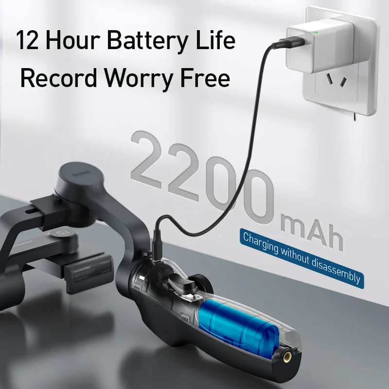Baseus ручной шарнирный стабилизатор для камеры GoPro 3 Axis Беспроводной Bluetooth телефона