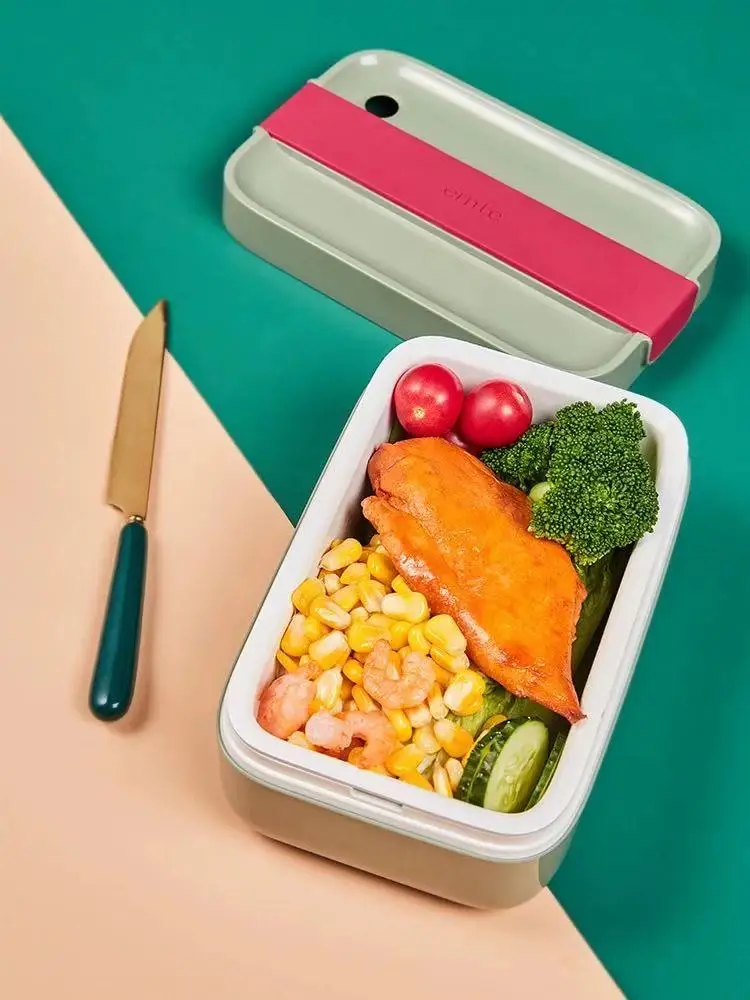 

ERNTE Smart Heating Lunch Box Electric Lunch Box Office Workers Can Be Plugged In Without Water Filling And Portable Kitchen sup