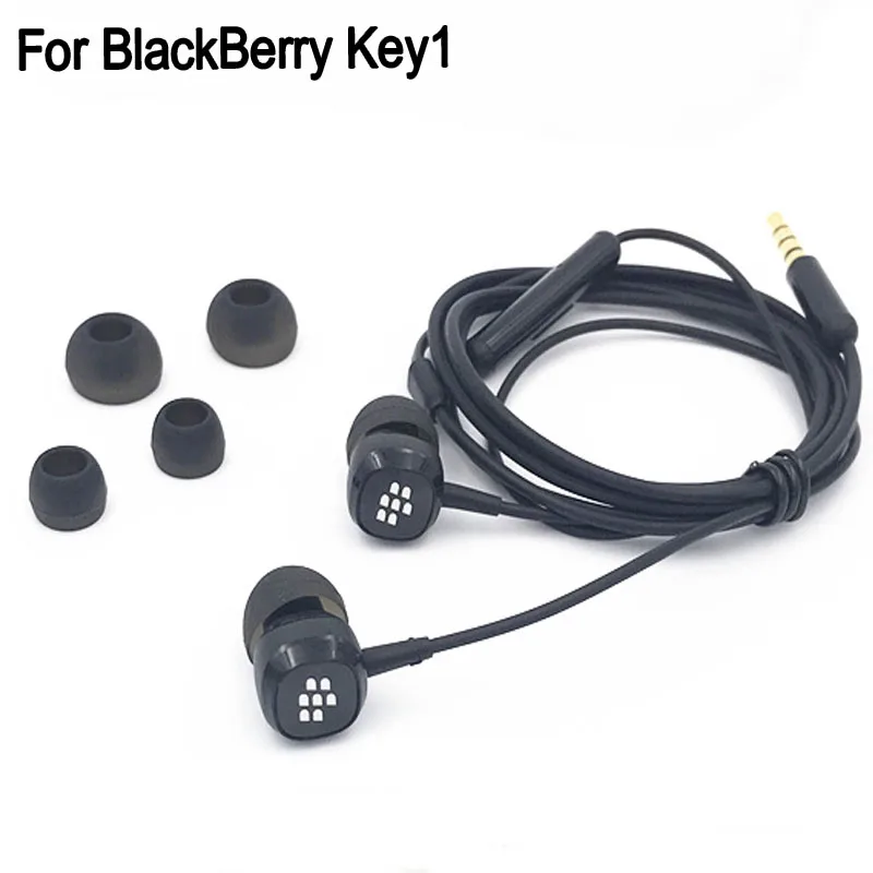 Наушники-вкладыши с микрофоном для BlackBerry Keyone DTEK70 DTEK60 DTEK50 Hi-Fi 3 5 мм | Мобильные