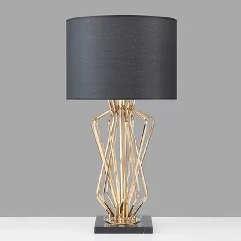 Modern Table Lamp For Living Room Contemporary Desk Bedside lampara de mesa Metal Plating Designer's Choice | Лампы и освещение