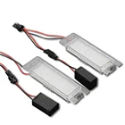 Светодиодсветильник ка для автомобильного номерного знака для Fiat 500L, пунто, браво, Cinquecento, Croma, Doblo, Linea Marea, CAN-шина, лампа салона