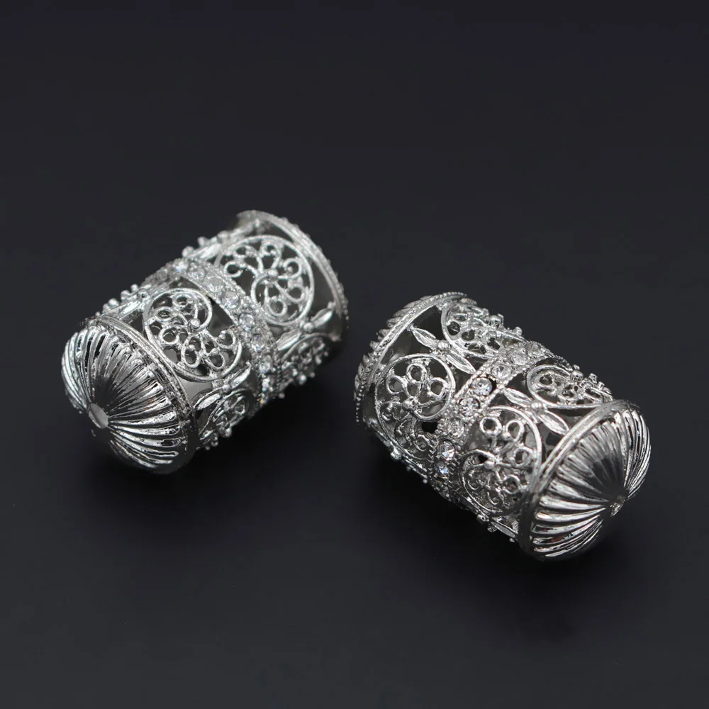 10 шт. золотые металлические бусины-разделители 2 5 мм