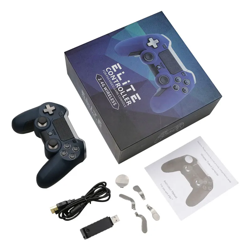 RGB светодиодный светильник 2 4G беспроводной геймпад для Playstation 4 игровой