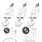 Портативное беспроводное зарядное устройство для IWatch 6 SE 3 5 4, магнитная зарядная док-станция, USB-кабель для Apple Watch Series 4 5 6 se