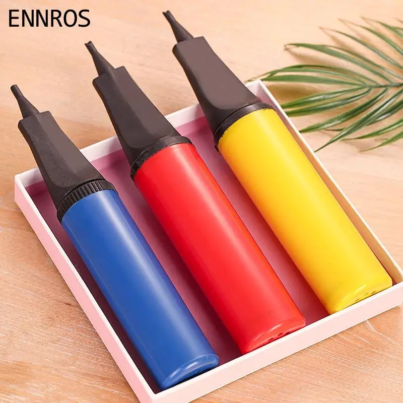 1 шт. воздушный насос шар Аксессуары Ручной толчок мини пластиковый портативный