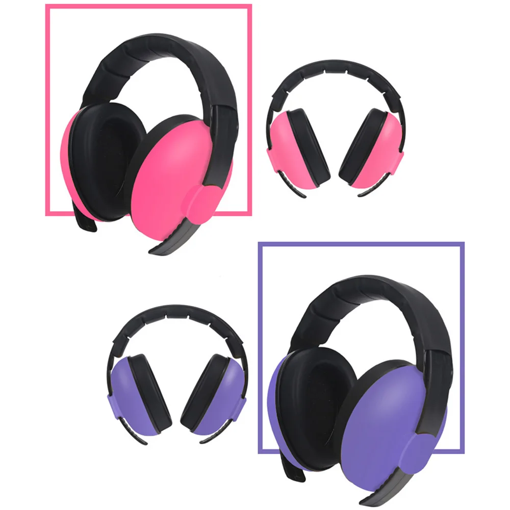 Детские наушники Защита слуха регулируемые шумоподавление защита ушей для детей