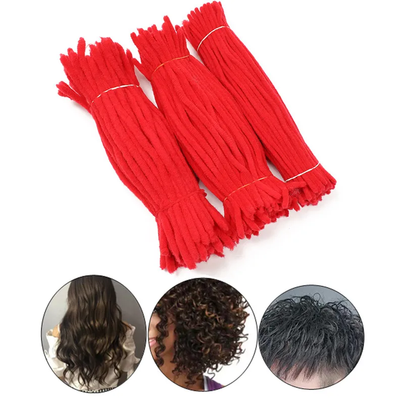100pcs/pack Afro Hair Perm Rods Small Wavy Fluffy Corn Perm 