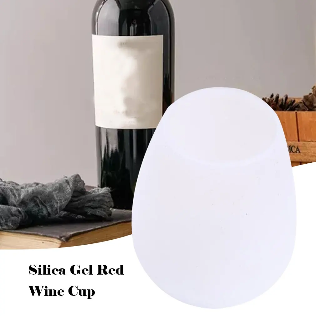 Практичный портативный бокал для красного вина силиконовая чашка нетоксичный