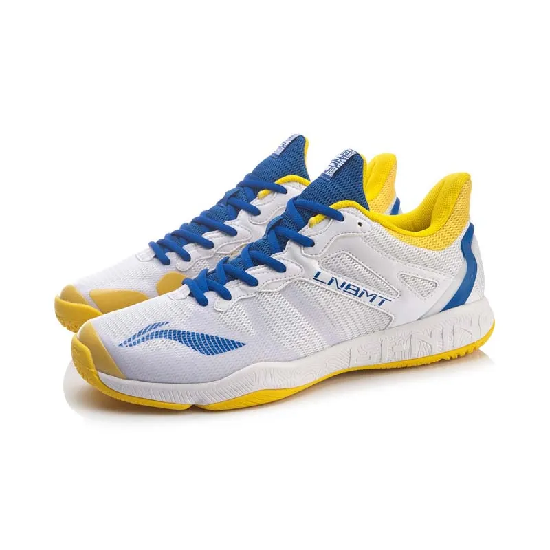 

(Clearance)Li-Ning Men GYRFALCON IV LITE Badminton Training Shoes Wearable LiNing CLOUD Sport Shoes Support Sneakers AYTR011