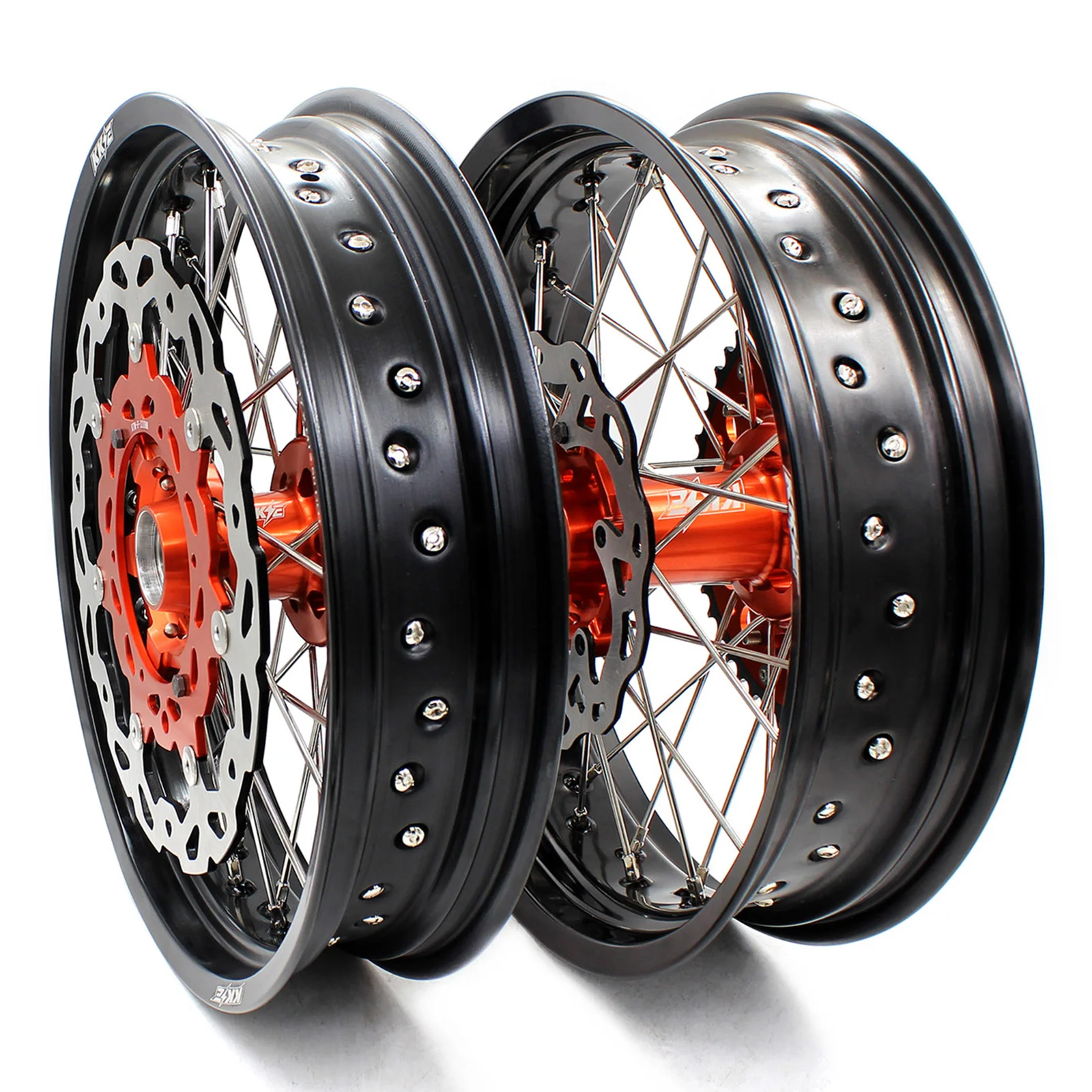 KKE 3 5/4 25 полный спицевые колеса для K SX SXF XCF XCW EXC F 125 150 200 250 300 350 450 505 2003 2020 Supermotard
