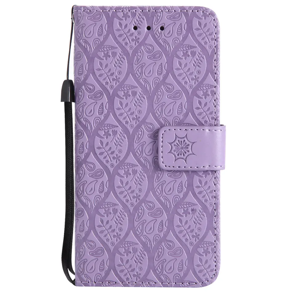 Purple Милый простой чехол из ротанга для apple iphone 11 Pro Max X XR XS 8 7 6 6S Plus флип Fundas слот для карт кошелек сумка для мобильного телефона P27F - Цвет: Purple