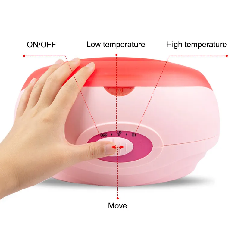 Парафиновый нагреватель 200 Вт терапия Ванна Воск горшок теплее гибкий салон