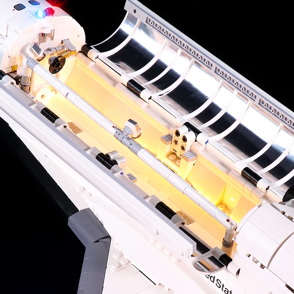 

Remote Control LED Lighting Kit For 10283 Legend Space Shuttle Discovery (Only LED Light, No Block Kit)