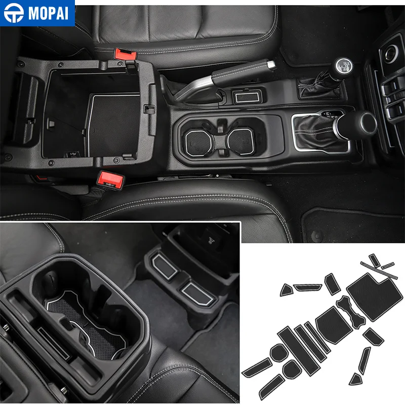 MOPAI коврик для паза двери автомобиля Jeep Gladiator JT 2018 + латексный автомобильный