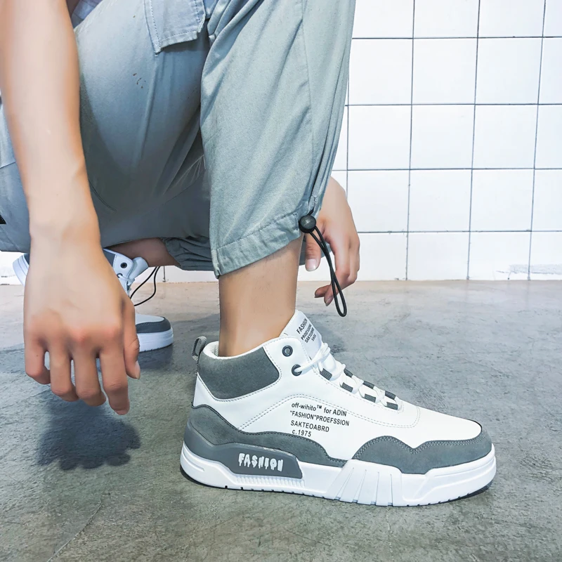 

Men's shoes new autumn high top shoes men's fashion shoes basketball shoes men's casual shoes sports shoes board shoes men's