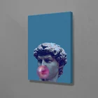 Модульный плакат, домашний декор, статуя Давида, настенный художественный Рисунок, искусственная волна, холст, живопись для гостиной, без рамки