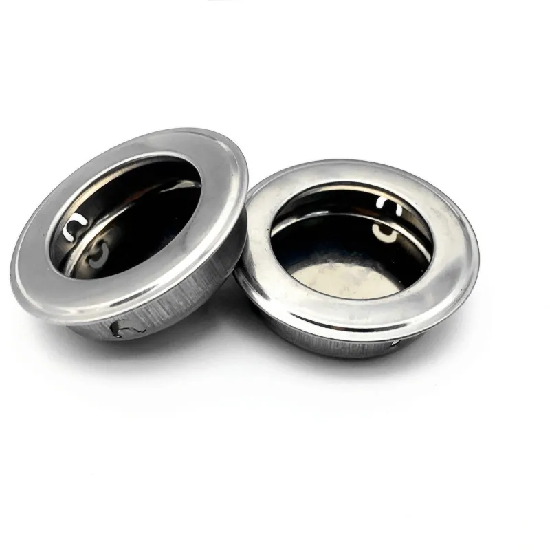 4 шт./лот плоская Встраиваемая вставка из нержавеющей стали для выдвижных