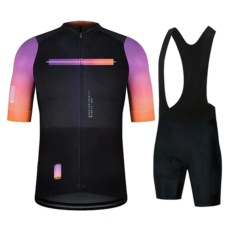 

Men's Cycling Jersey Set Quick Dry Breathable Sportswear Mountain Bike Uniform 2021 Summer