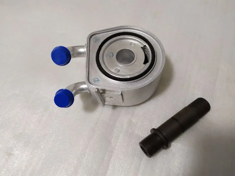 Масляный радиатор двигателя 2 3 л с винтовым болтом и прокладкой для Ford Escape Mariner Mazda