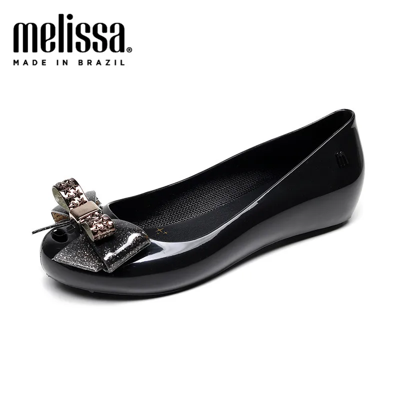 

Босоножки женские Melissa из прозрачного пластика, с бантиком, дышащие, для лета, 2021