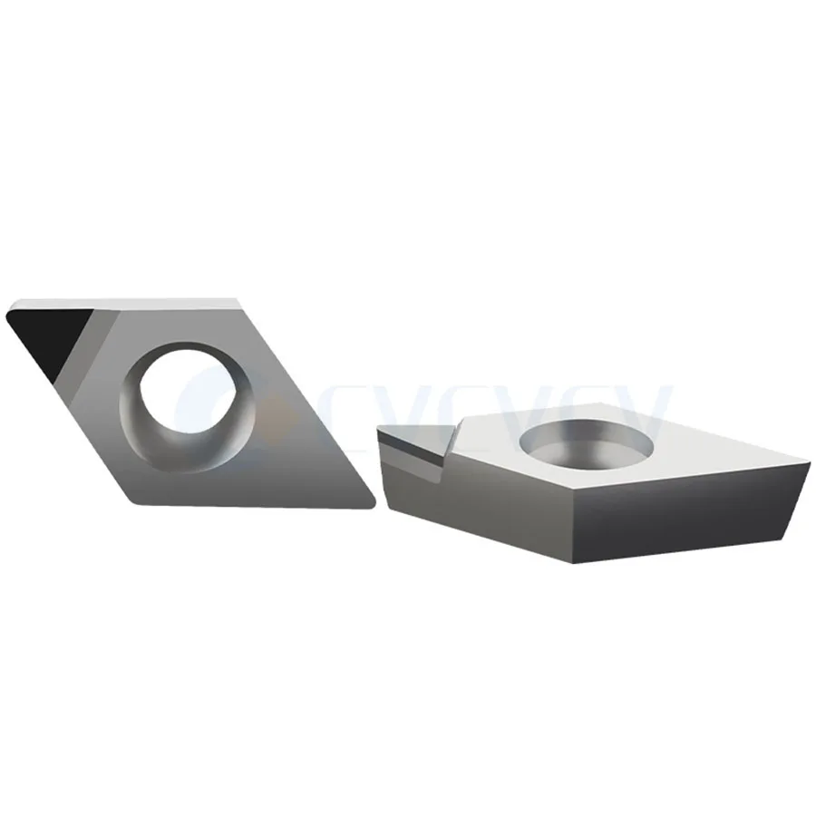 2 шт. DCMT070202 DCMT070204 PCD CBN DCGW11T302 DCGW11T304 100% оригинальные Токарные Вставки CNC алмазные