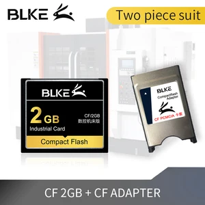 two piece suit blke cf card cf adapter compact flash card 4gb 2gb 1gb 512mb 256mb 128mb for machine toolcncfanuc memory card free global shipping