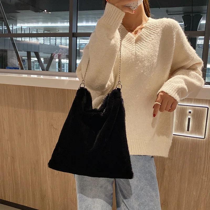 

Женская сумка, новинка 2021, сумка на плечо, вместительная Простая Сумка-тоут, портативная однотонная большая сумка