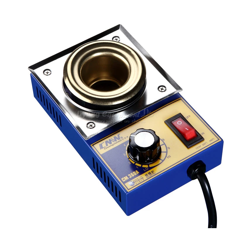 Плавильная Оловянная печь без свинца маленький горшок паяльная Плавная