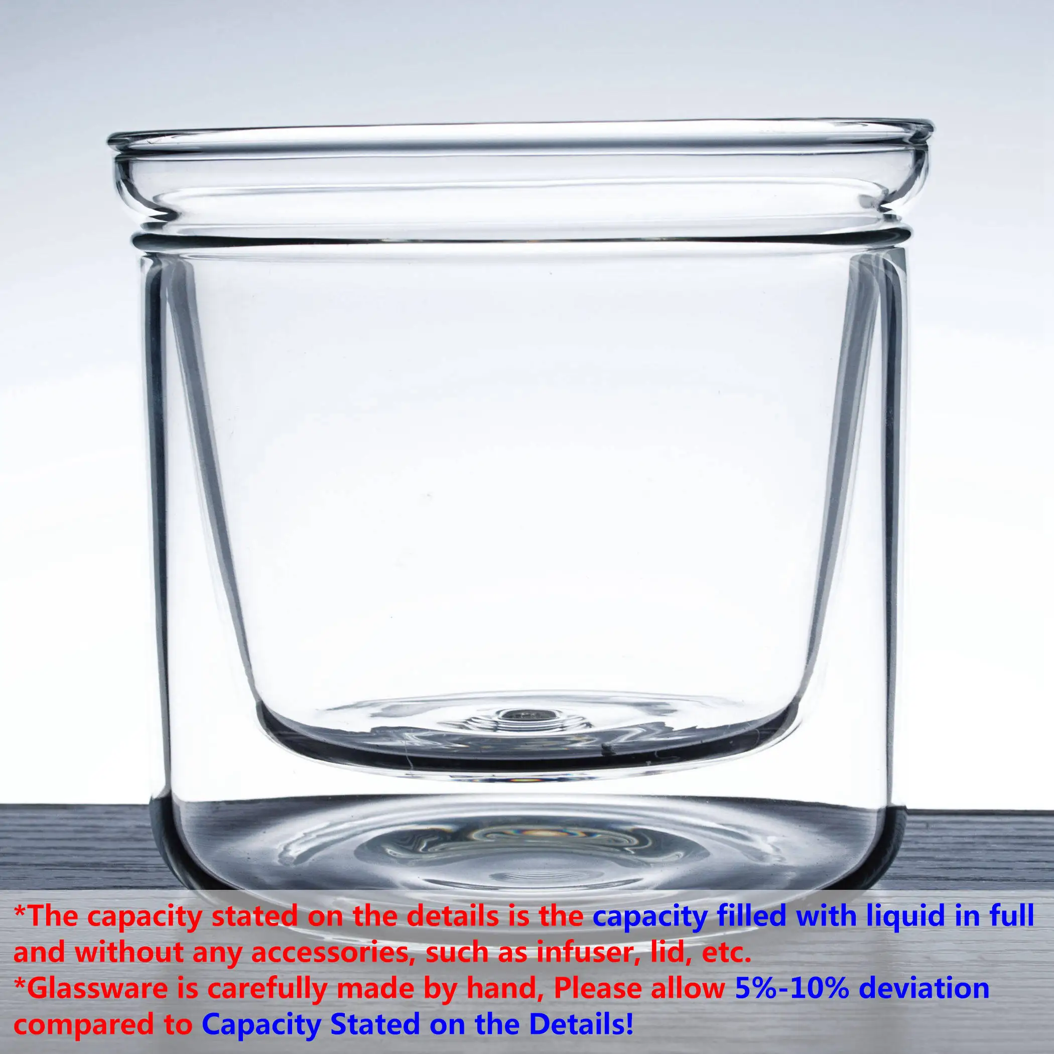 1x400 мл прозрачная стеклянная чаша для сада Цветочная ваза горшок со стеклом