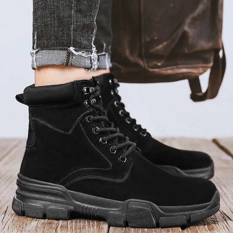 

Men Casual Sports Casual Shoes Causal For Men Men's Leather Mens Boots Running Man Fashion Shoe Sport Leisure Sneakers