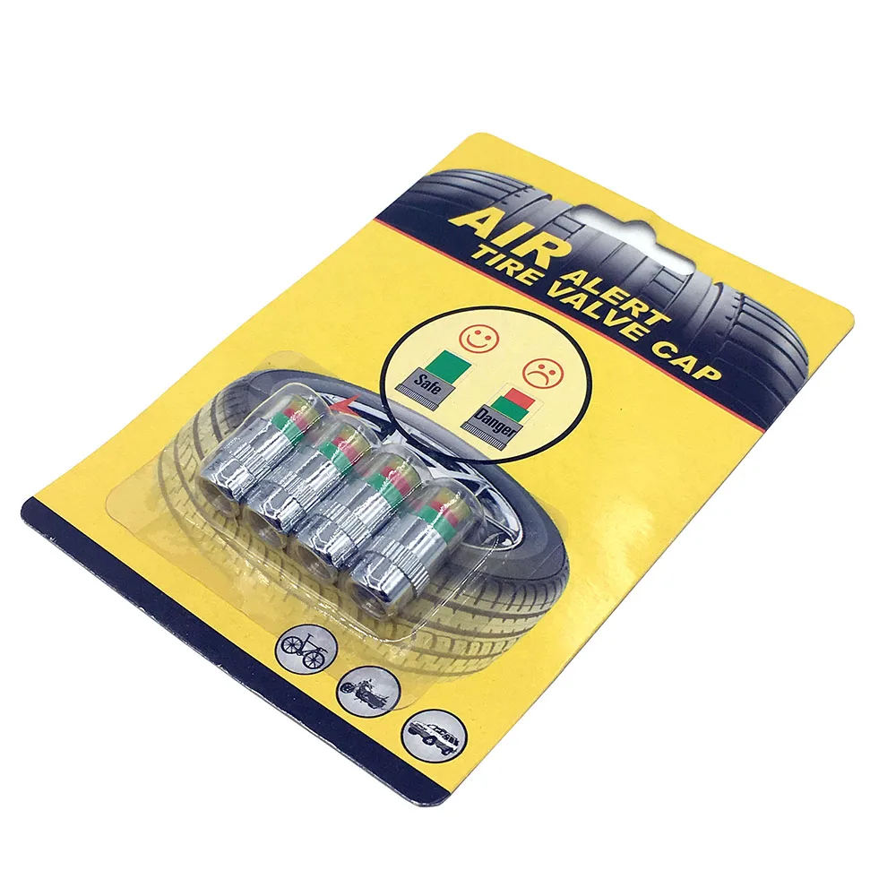 4 шт. Предупреждение ждающие о давлении клапана в шинах | Автомобили и мотоциклы