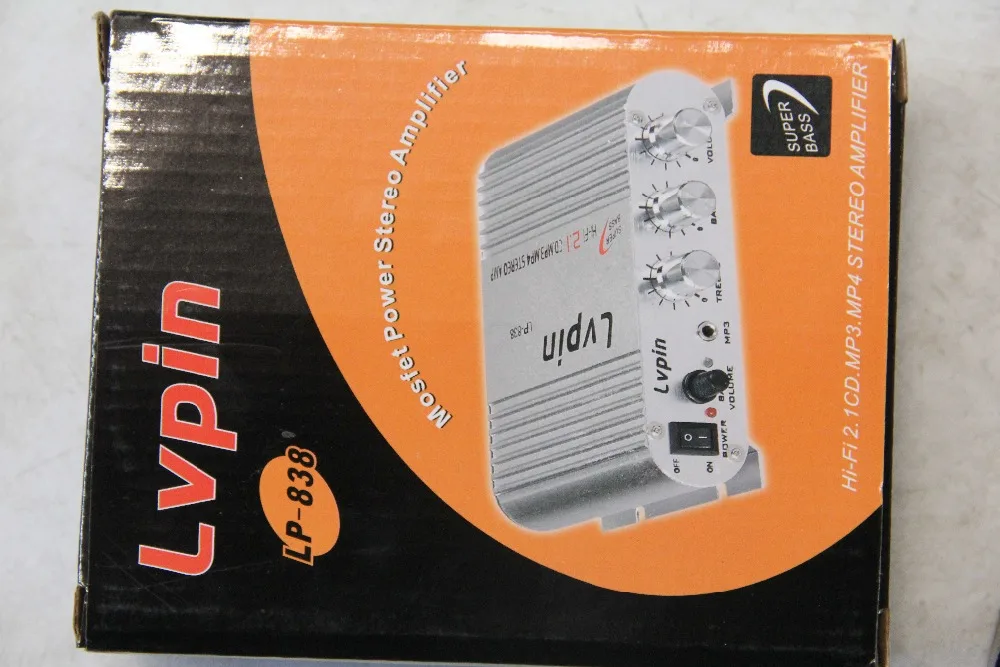 Мини HiFi серебристый 12 В 20 Вт CD MP3 радио авто мотор лодка домашний аудио стерео бас динамик усилитель BOOSTRER Verstarker автомобиль