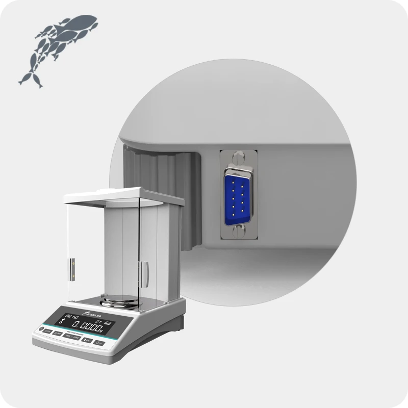 

Joanlab JF2004 Chemical 0.1mg Analytical Balance Weighing Scale