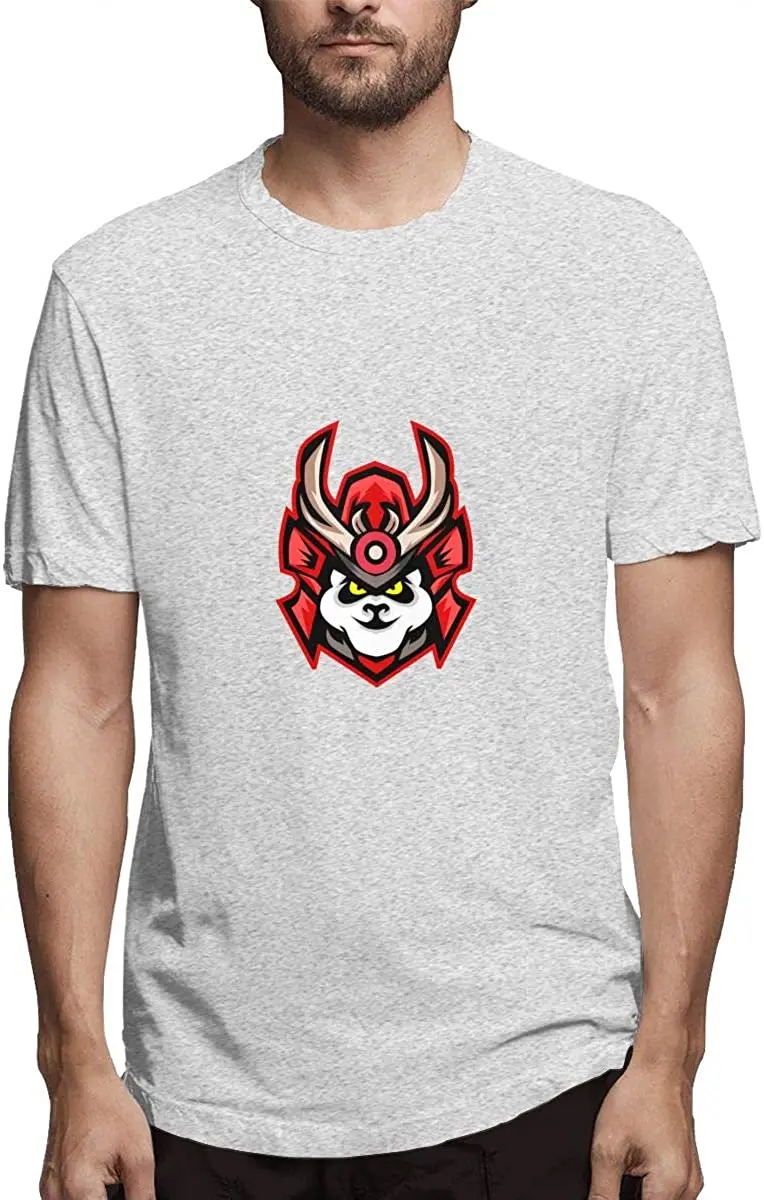 

Men's Panda T-Shirt Black New Arrivals Summer Cool Tee 2020 Breathable All Cotton Short Sleeve T Shirt