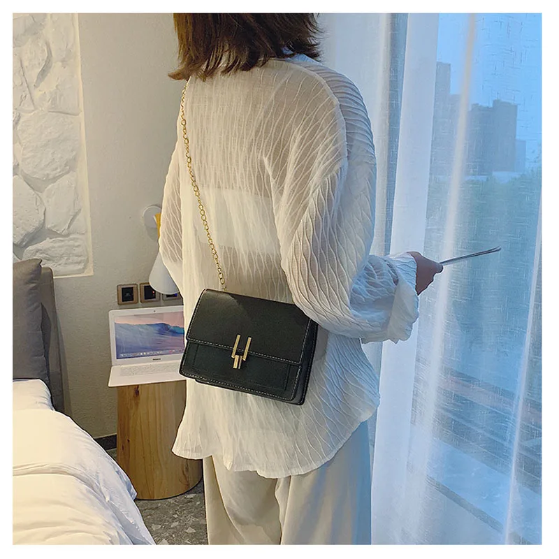 Сумка на плечо женская из искусственной кожи модная сумочка кросс-боди вечерний