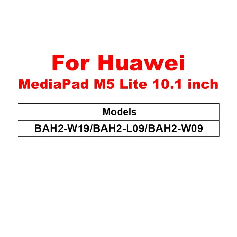 for Huawei M5 Lite10 Закаленное стекло для huawei MediaPad M5 lite 10 Pro M6 10,8 8,4 M3 Lite 10,1 8,0 дюймов Защита экрана для MediaPad T5 T3 1" стекло - Цвет: for Huawei M5 Lite10