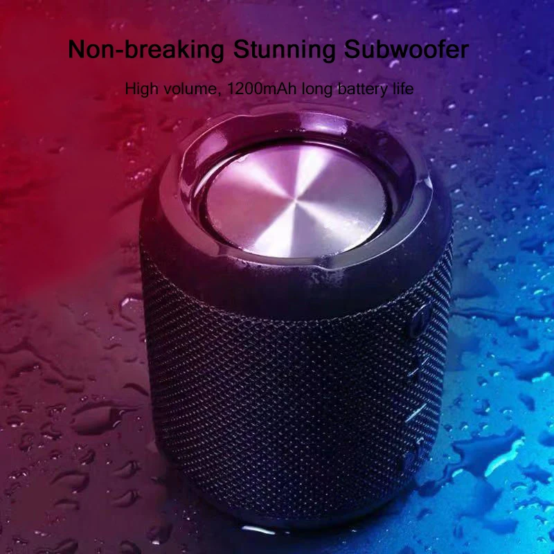 M2 Bluetooth speaker mini computer speakers subwoofer radio wireless portable sound box with mic Outdoor Bass Column Support TF |