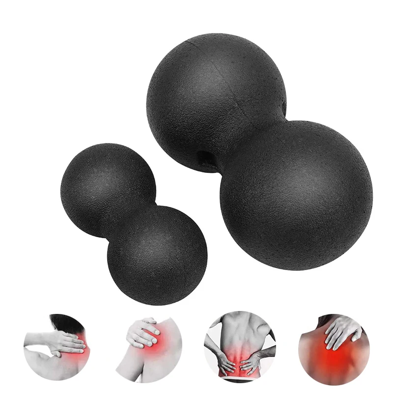 

Йога Спорт фитнес-мяч для массажа арахисовое Упражнение мяч для ног шеи позвоночника плечо тело физическая терапевтическая, для мышц релак...