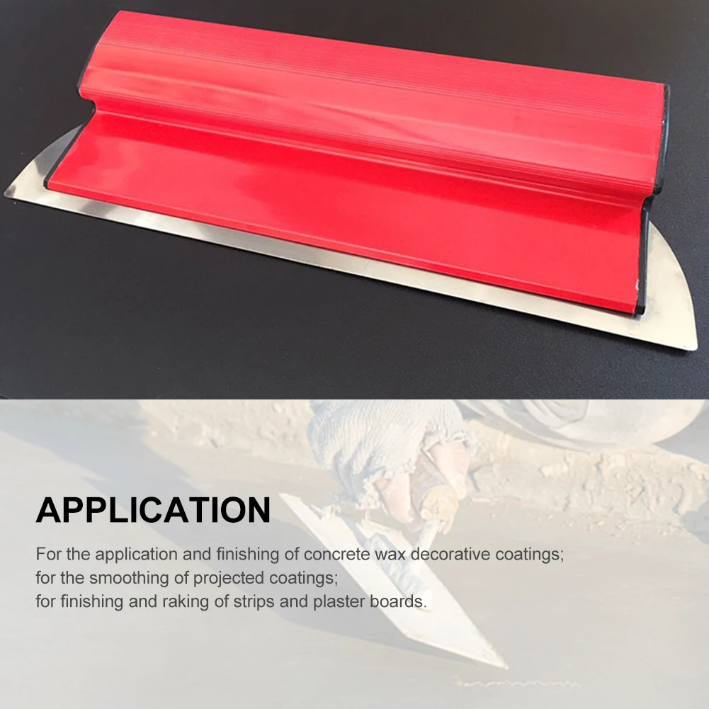 

Ergonomic Home Finishing Practical Jointing Drywall Smoothing Spatula Durable Painting Skimming 40cm Flexible Blade Professional