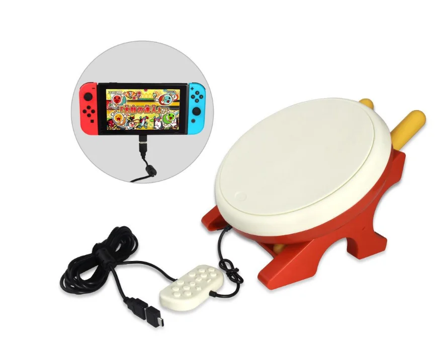 

Drumstick for Taiko NO TATSUJIN Drum For Nintend Switch Joycon TV Kinect Game Accessories for Nintend Switch NS Drum Controller