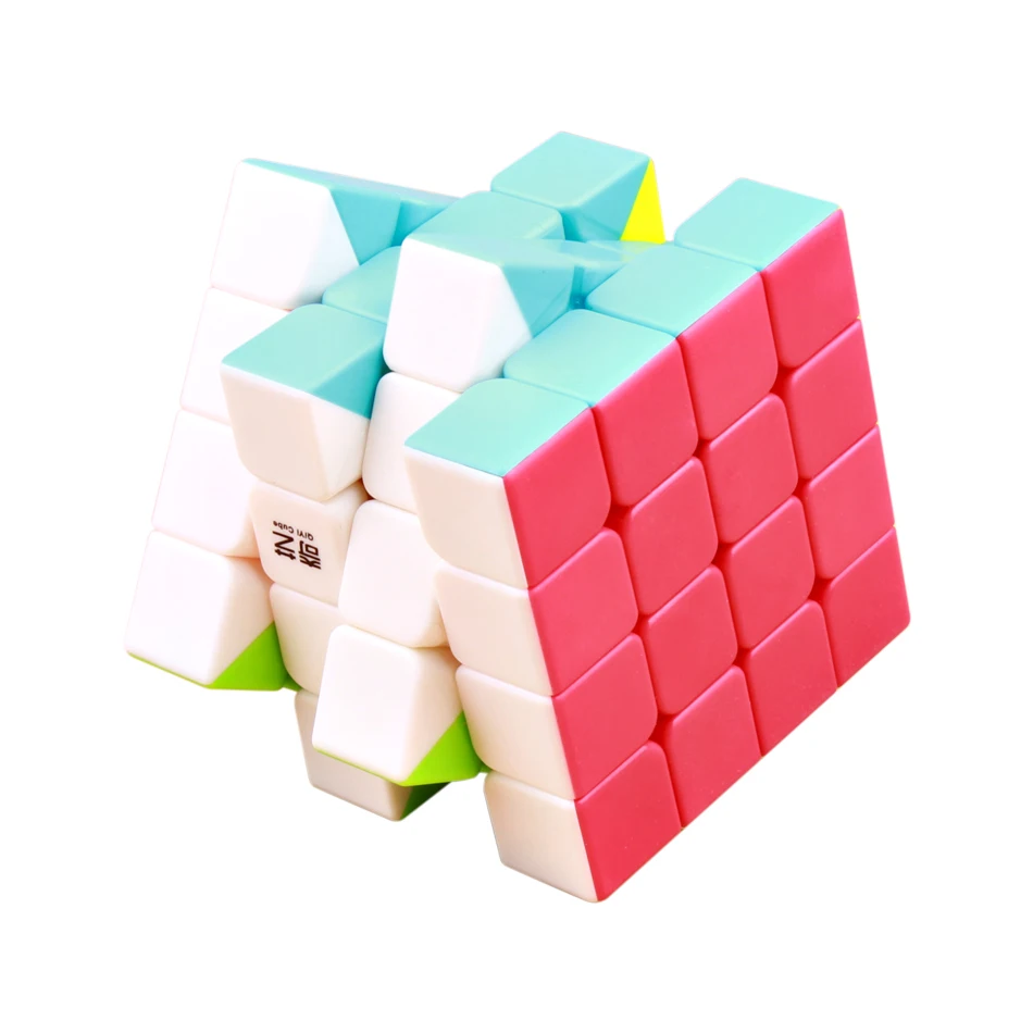 

QiYi QiYuan S 4x4x4 Magic Speed Cube Stickerless Professional Puzzle Cubes Educational Toys For Children qiyi cubo magico 4x4