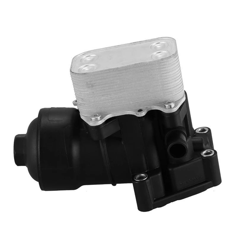 Корпус масляного фильтра и кулер черный подходит для 03L 115 389 B/C/G/H масляный фильтр