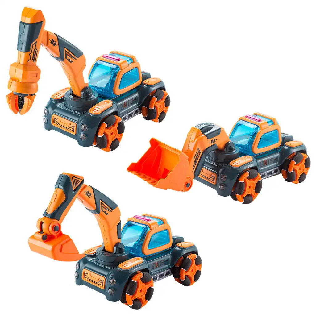 

1:16 Engineering Vehicle, Educational Activity Toys Playset Truck RC Bulldozer Construction Tractor for Boys and Girls