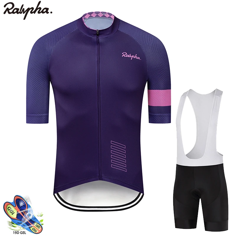 14 Raphaing Pro Team Велоспорт Джерси наборы одежда для велоспорта Ropa Ciclismo Hombre летняя гоночная велосипедная одежда велосипедная Униформа Новинка - Цвет: 14