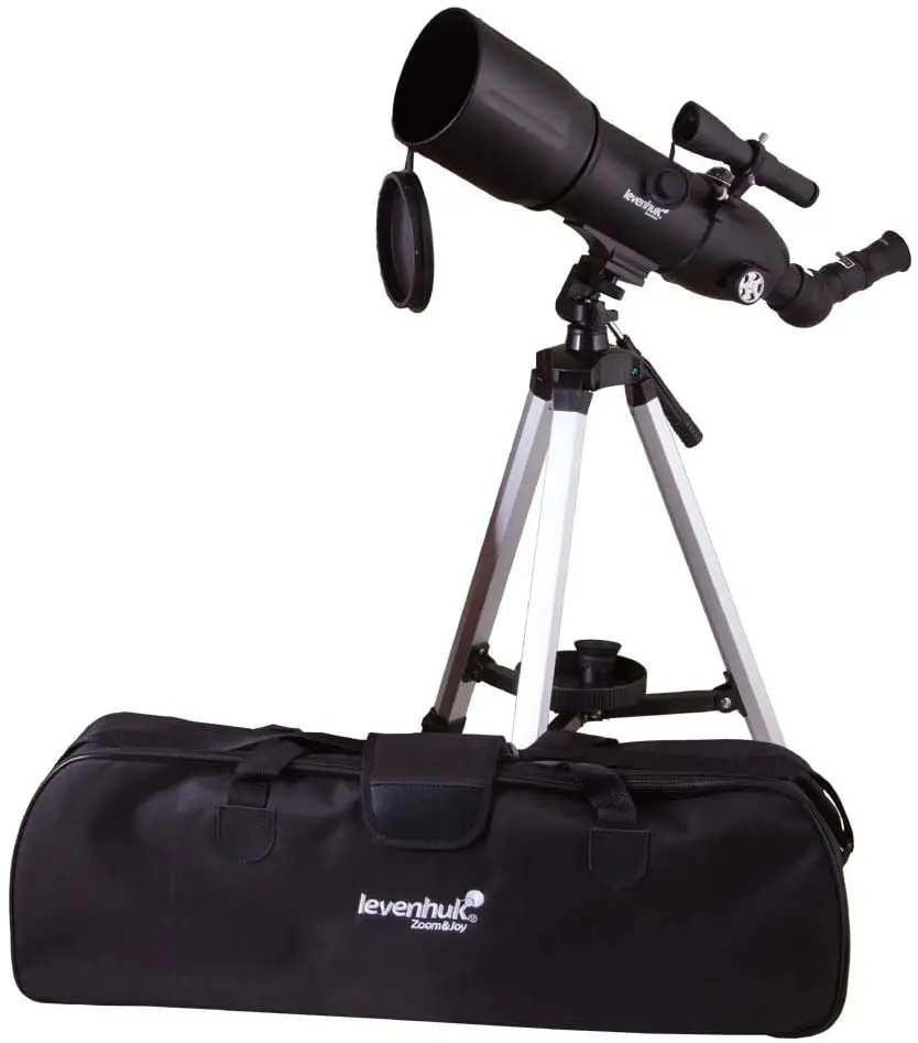 

Levenhuk Skyline Portable Travel 80 Refractor Telescope with Bag – Fully Multi-Coated Optics