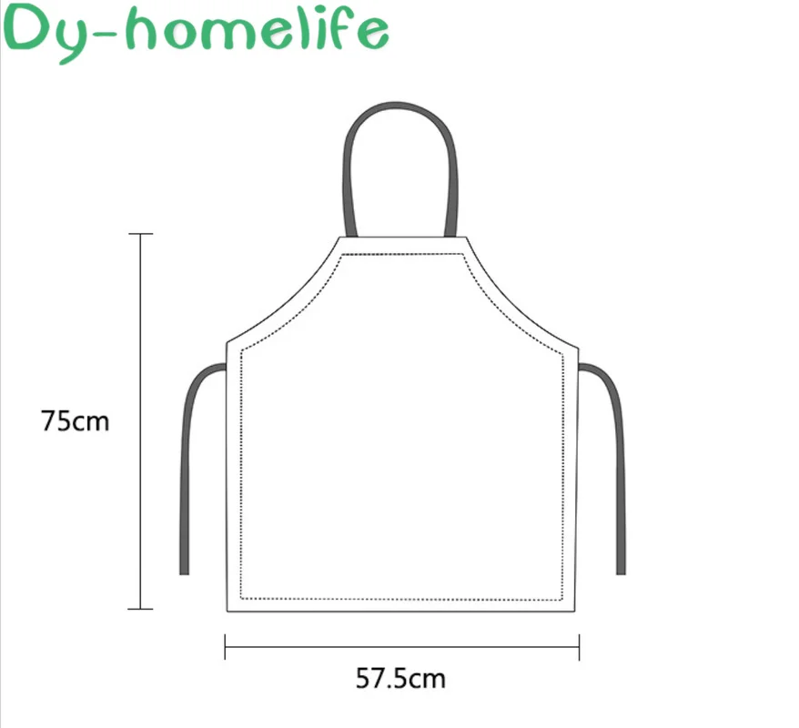 

Japanese Style Cat Cartoon Cotton Linen Apron Men Women Sleeveless Home Kitchen Cooking Apron Waterproof and Oil Resistant